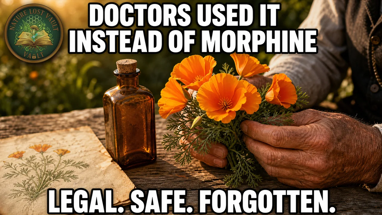 California poppy - the non-addictive painkiller Parke-Davis sold in 1890