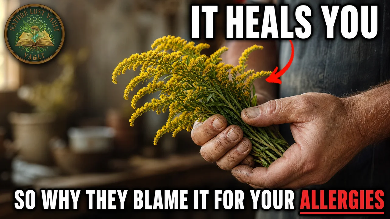 Goldenrod (Solidago) - the European pharmacy medicine Americans blame for ragweed's hay fever