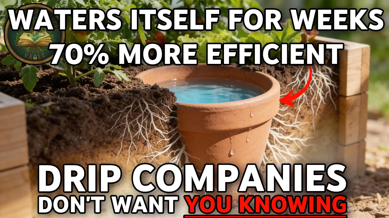 The Ancient Self-Watering System Drip Irrigation Companies Don't Want You to Know