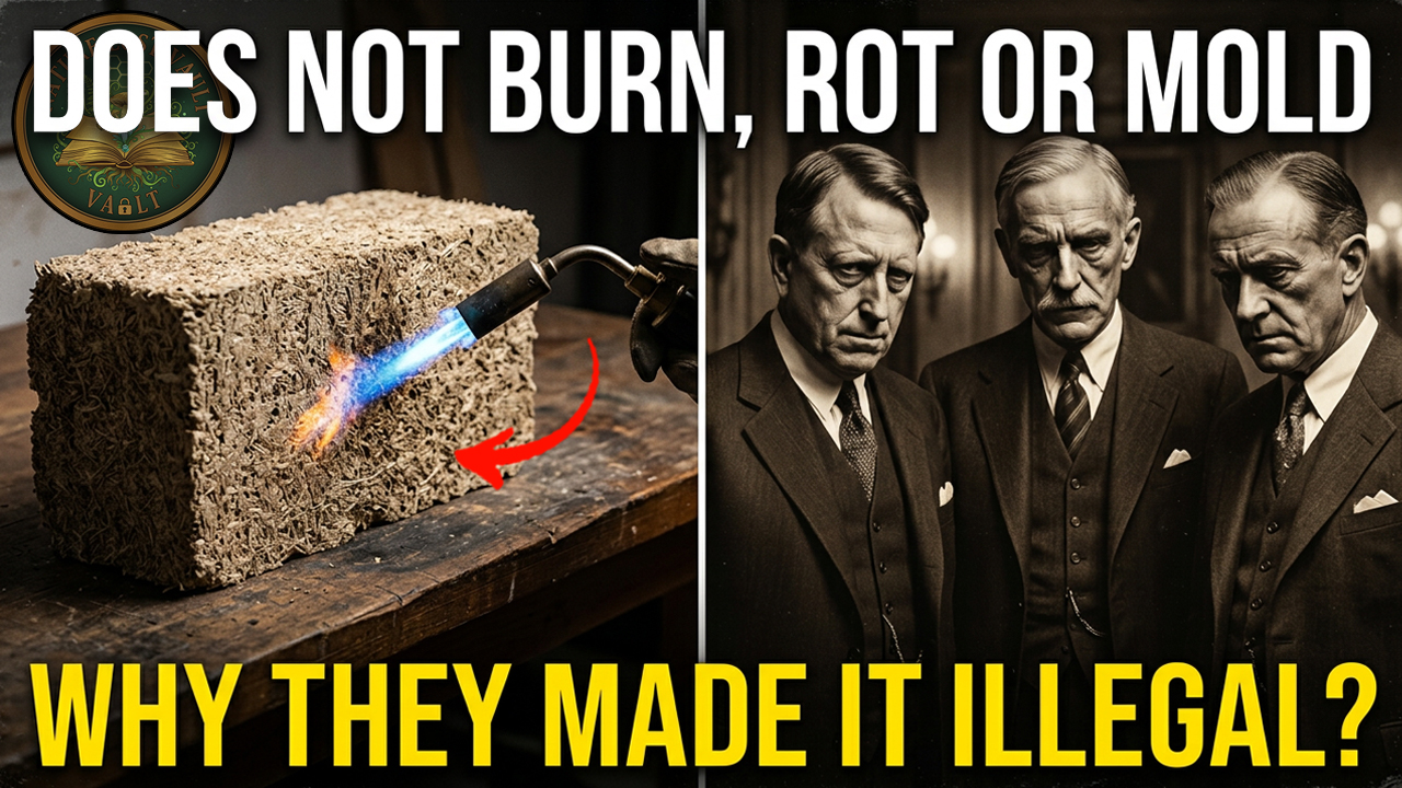 Hempcrete wall construction - the fireproof building material that petrifies into stone