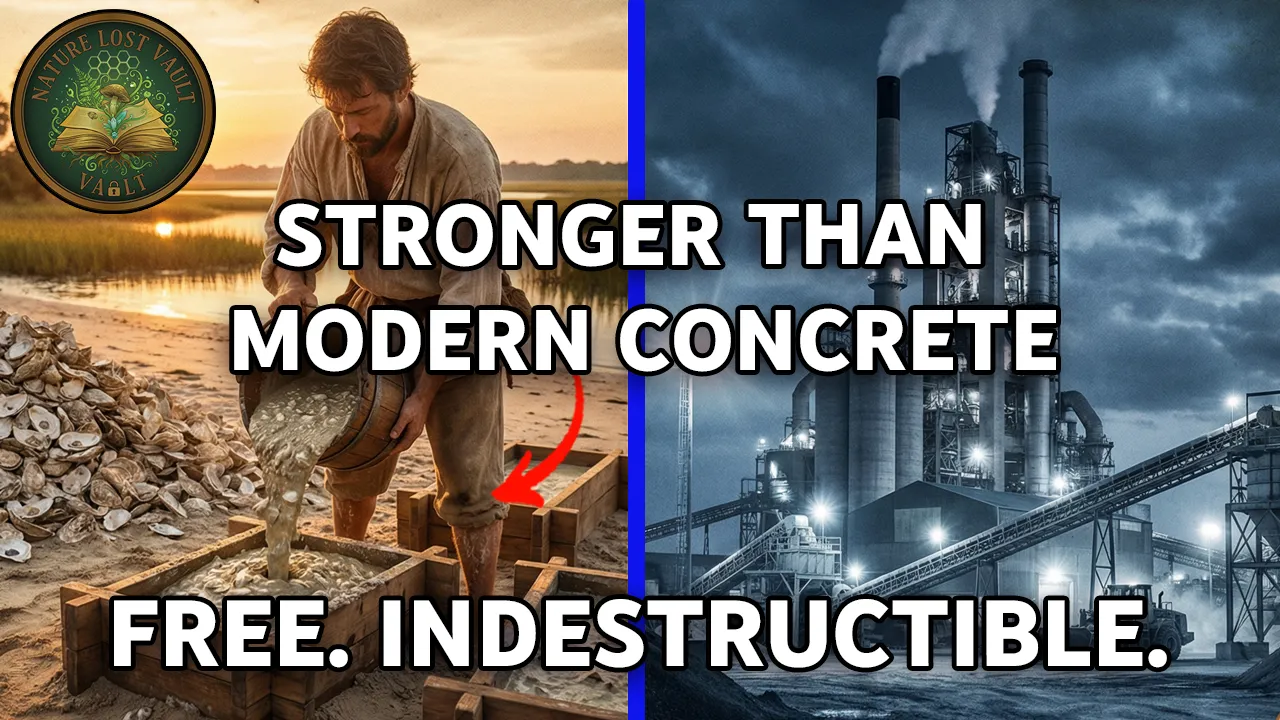 Tabby concrete from oyster shells