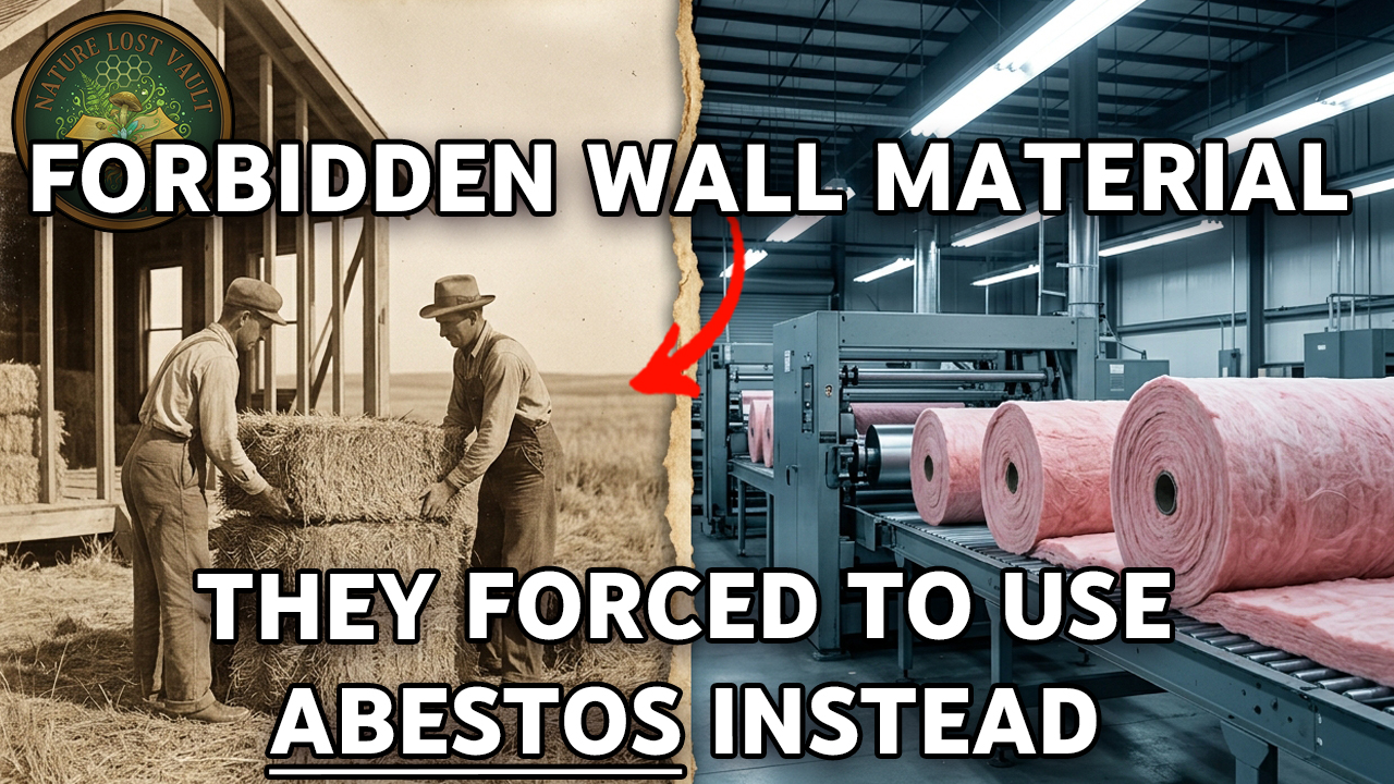 Straw bale wall construction - double the insulation of standard framing